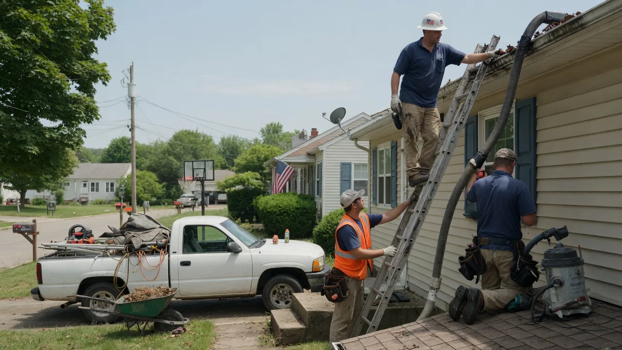 Gutter Installation in Bingham, IL near me